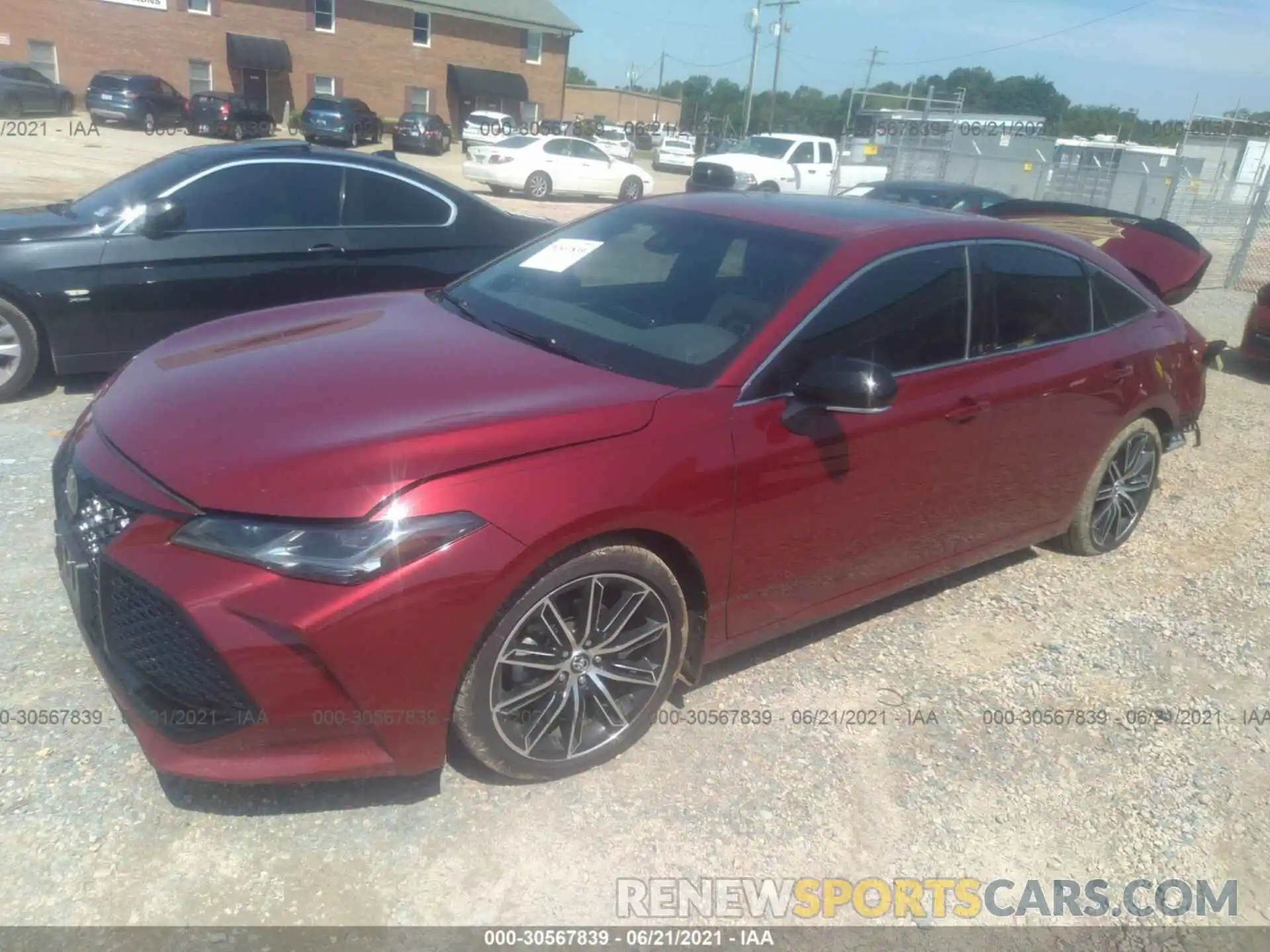 2 Photograph of a damaged car 4T1BZ1FB4KU015007 TOYOTA AVALON 2019