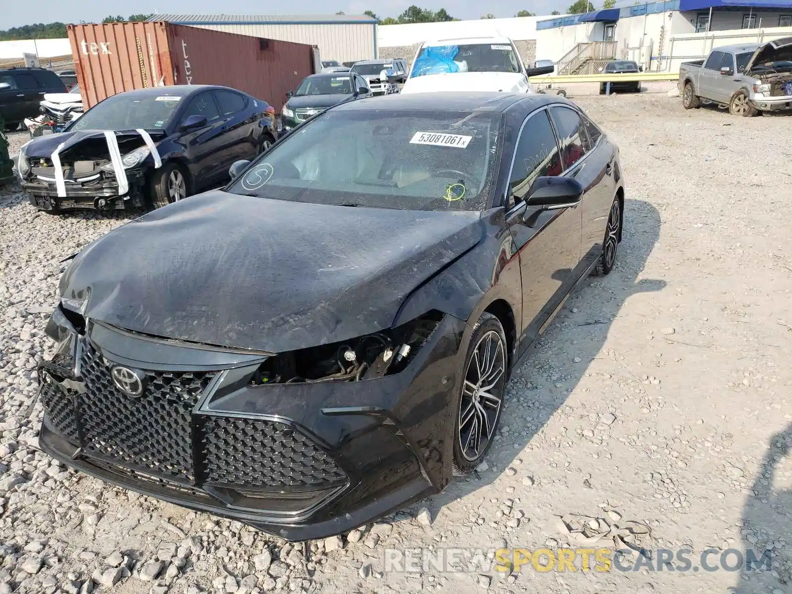 2 Photograph of a damaged car 4T1BZ1FB4KU020062 TOYOTA AVALON 2019