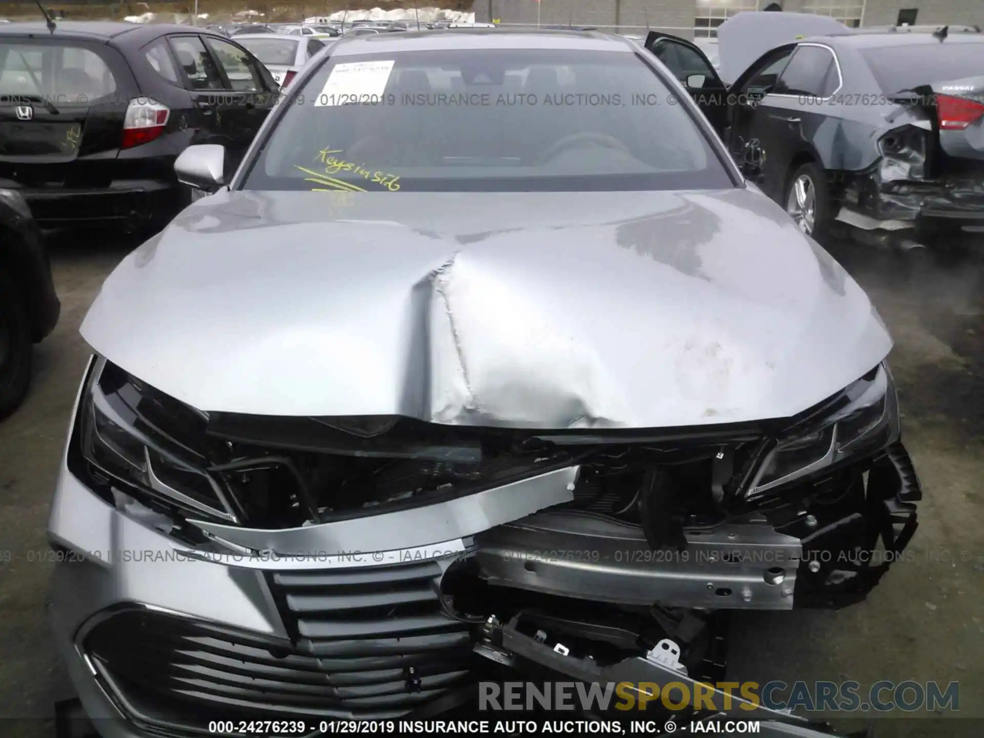 6 Photograph of a damaged car 4T1BZ1FB4KU021325 TOYOTA AVALON 2019