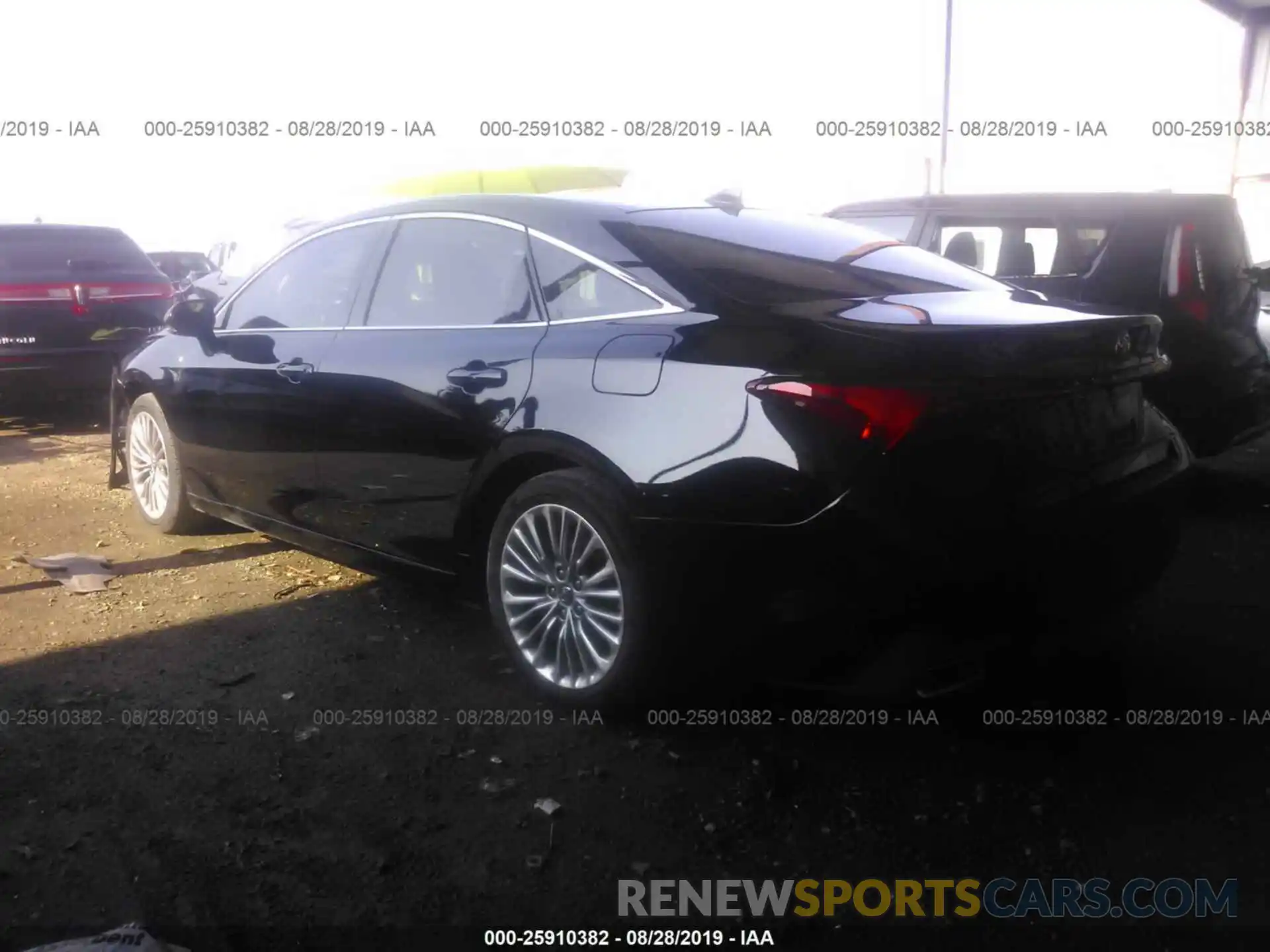 3 Фотография поврежденного автомобиля 4T1BZ1FB4KU022457 TOYOTA AVALON 2019