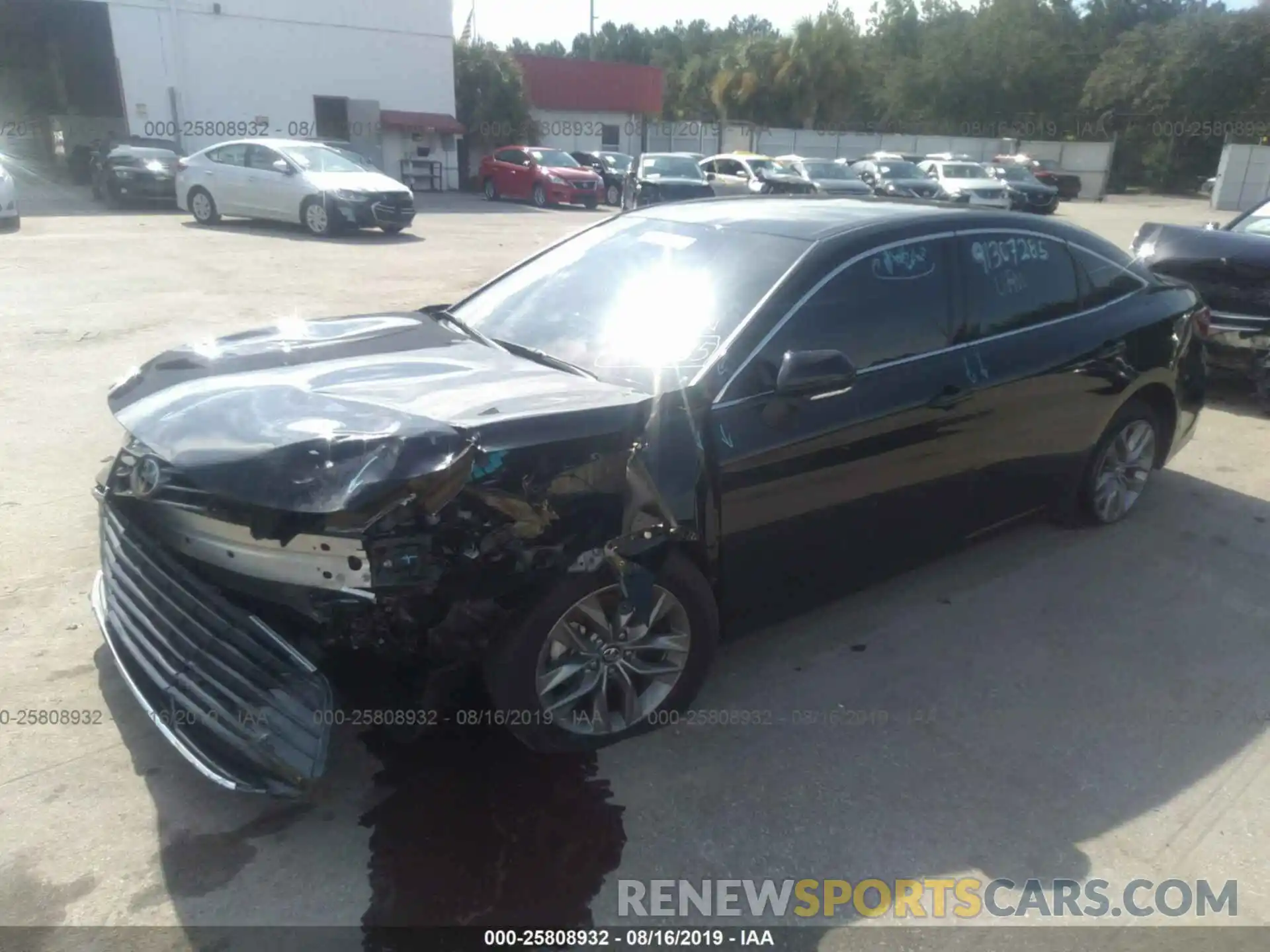 2 Photograph of a damaged car 4T1BZ1FB4KU026489 TOYOTA AVALON 2019