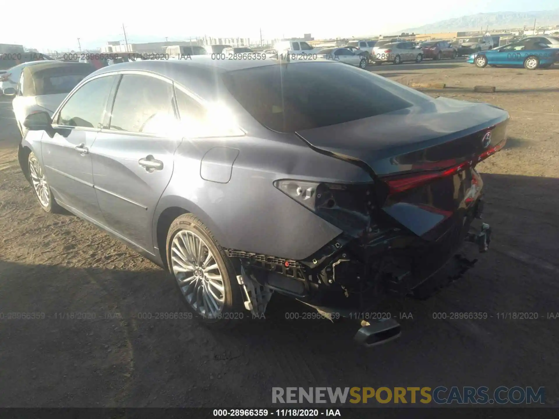 3 Photograph of a damaged car 4T1BZ1FB4KU030395 TOYOTA AVALON 2019