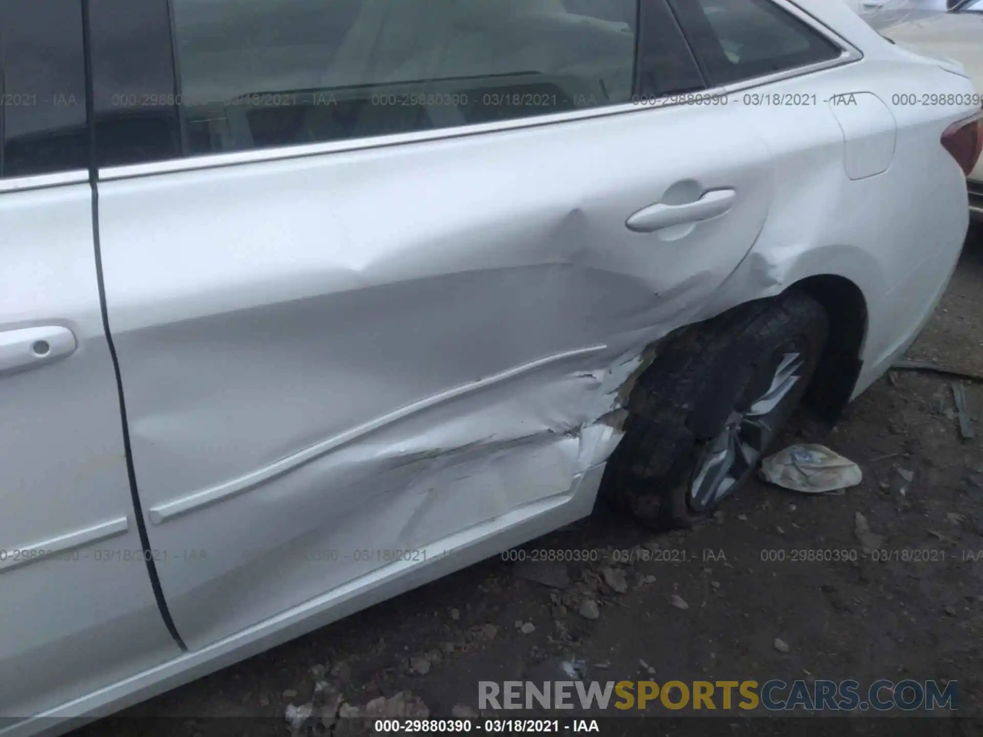 6 Photograph of a damaged car 4T1BZ1FB4KU030915 TOYOTA AVALON 2019