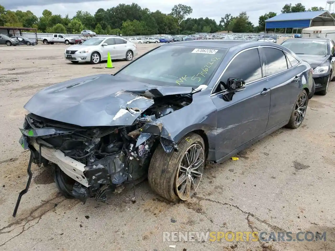 2 Photograph of a damaged car 4T1BZ1FB4KU033765 TOYOTA AVALON 2019