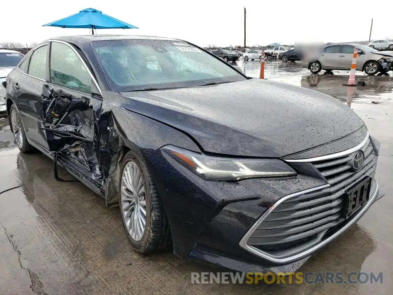 1 Photograph of a damaged car 4T1BZ1FB4KU035709 TOYOTA AVALON 2019