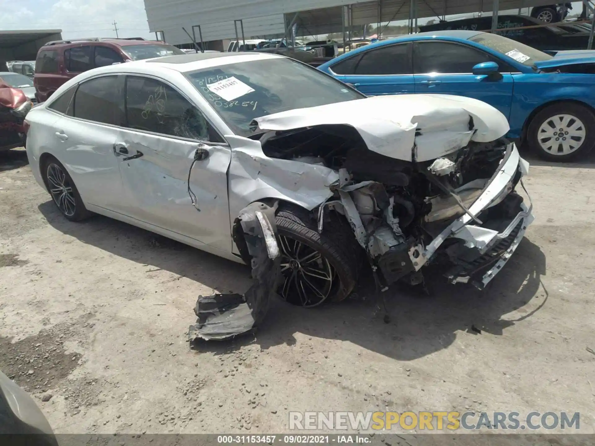 1 Photograph of a damaged car 4T1BZ1FB4KU038254 TOYOTA AVALON 2019