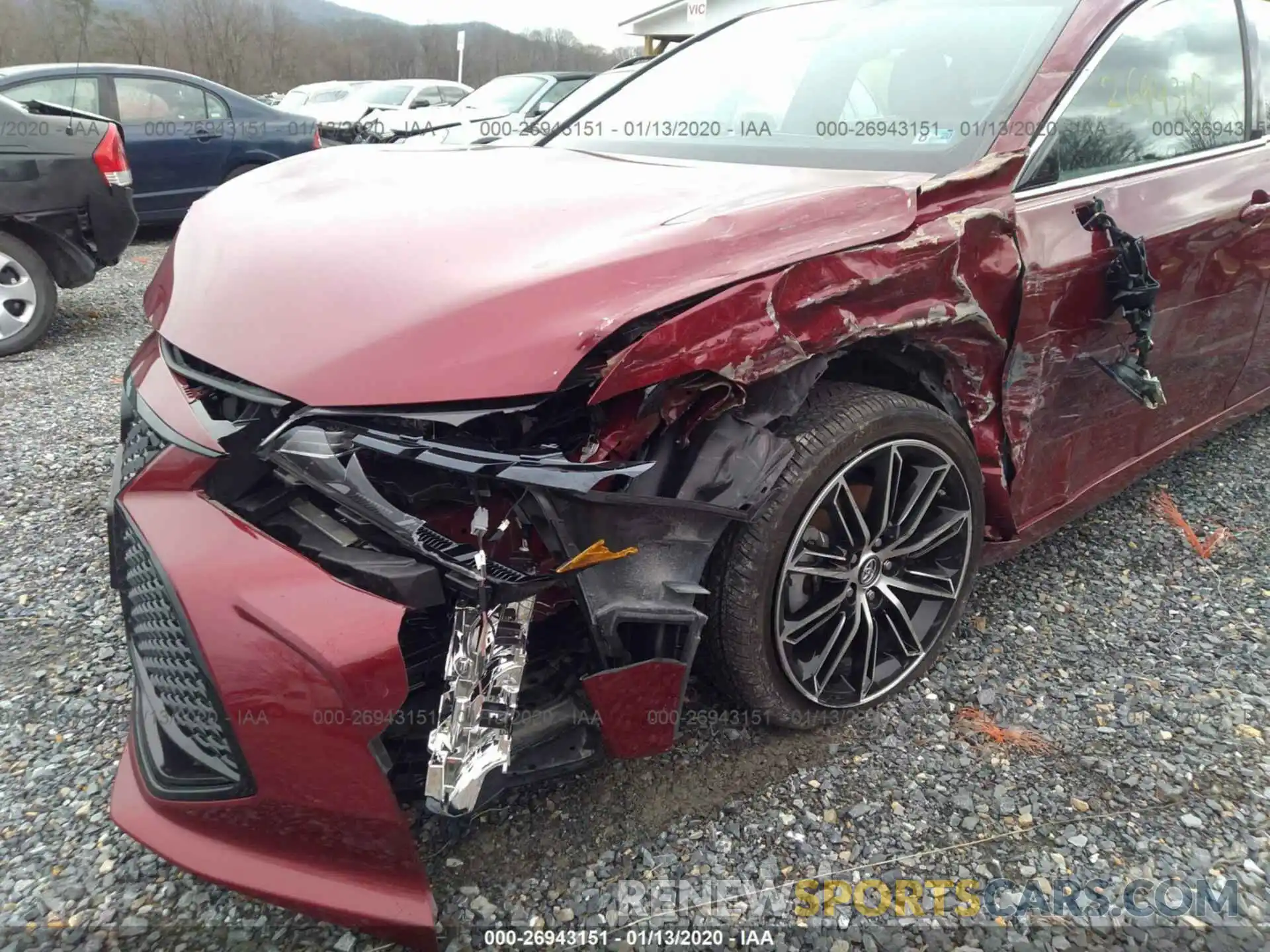 6 Photograph of a damaged car 4T1BZ1FB5KU006641 TOYOTA AVALON 2019