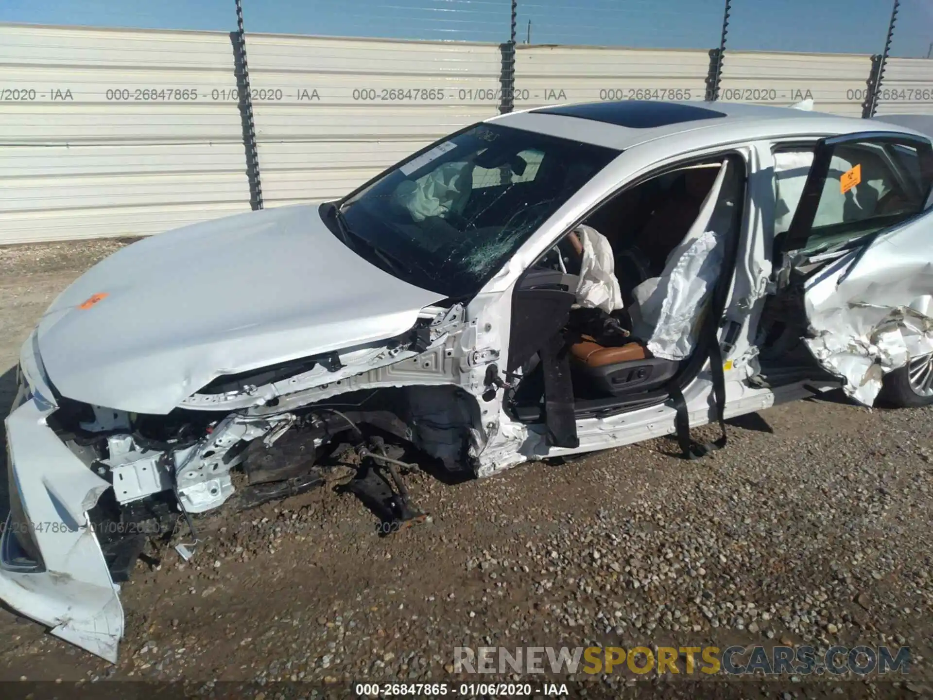 6 Photograph of a damaged car 4T1BZ1FB5KU007420 TOYOTA AVALON 2019