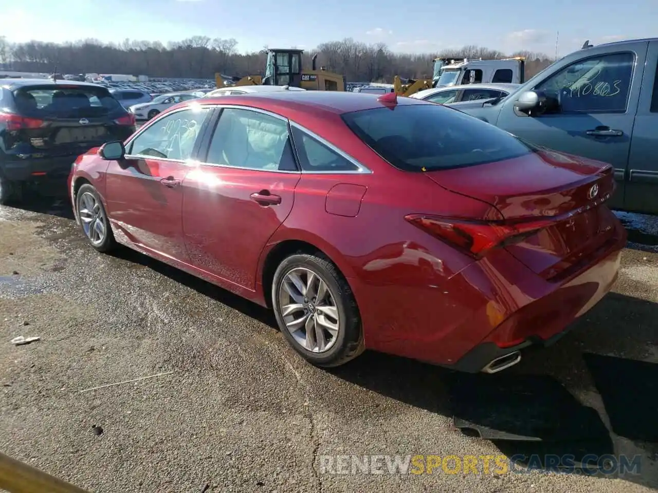 3 Photograph of a damaged car 4T1BZ1FB5KU008972 TOYOTA AVALON 2019