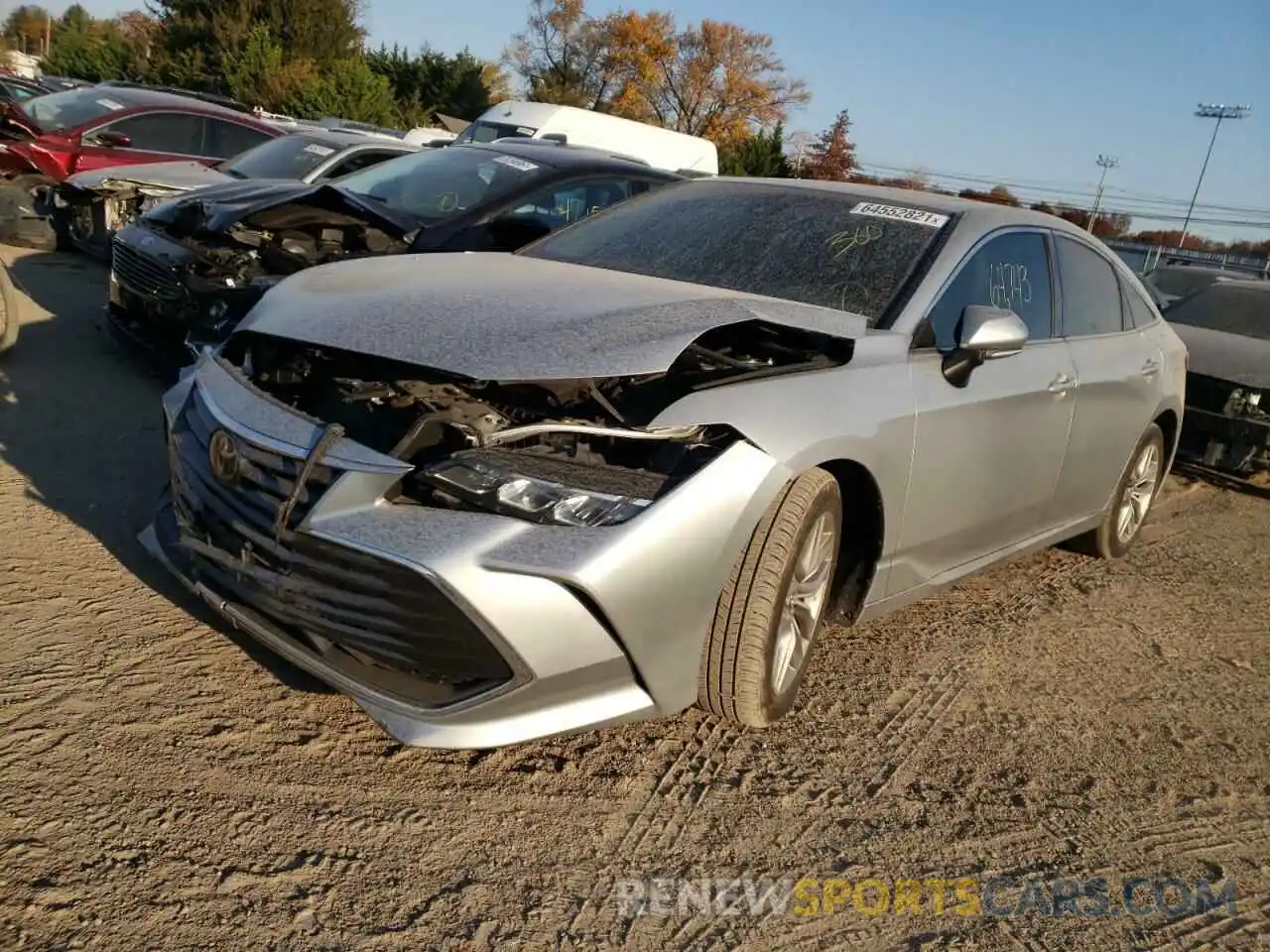 2 Photograph of a damaged car 4T1BZ1FB5KU010432 TOYOTA AVALON 2019