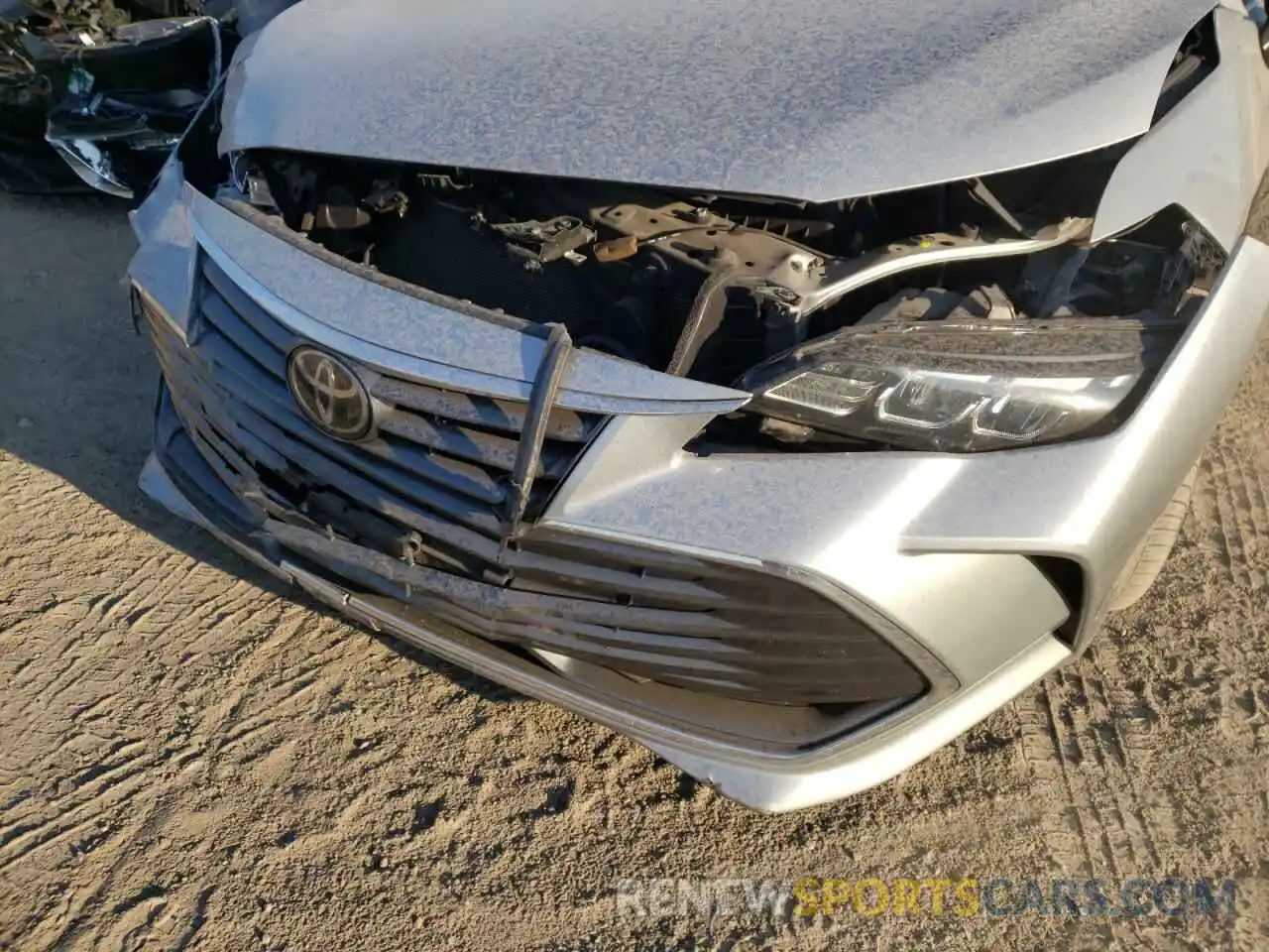 9 Photograph of a damaged car 4T1BZ1FB5KU010432 TOYOTA AVALON 2019