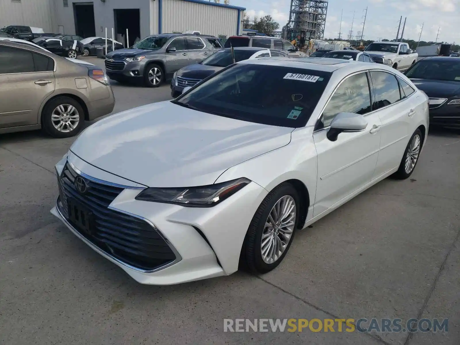 2 Photograph of a damaged car 4T1BZ1FB5KU010771 TOYOTA AVALON 2019