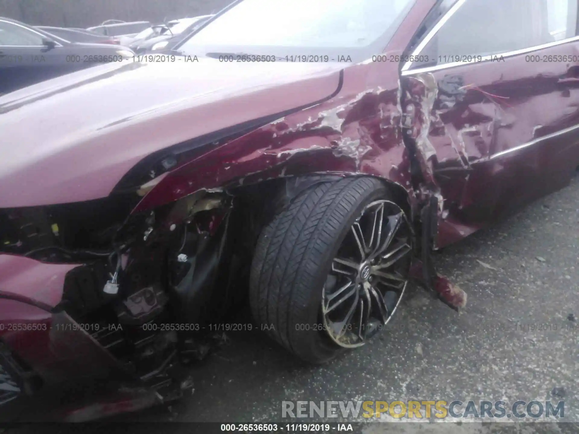 6 Photograph of a damaged car 4T1BZ1FB5KU012522 TOYOTA AVALON 2019