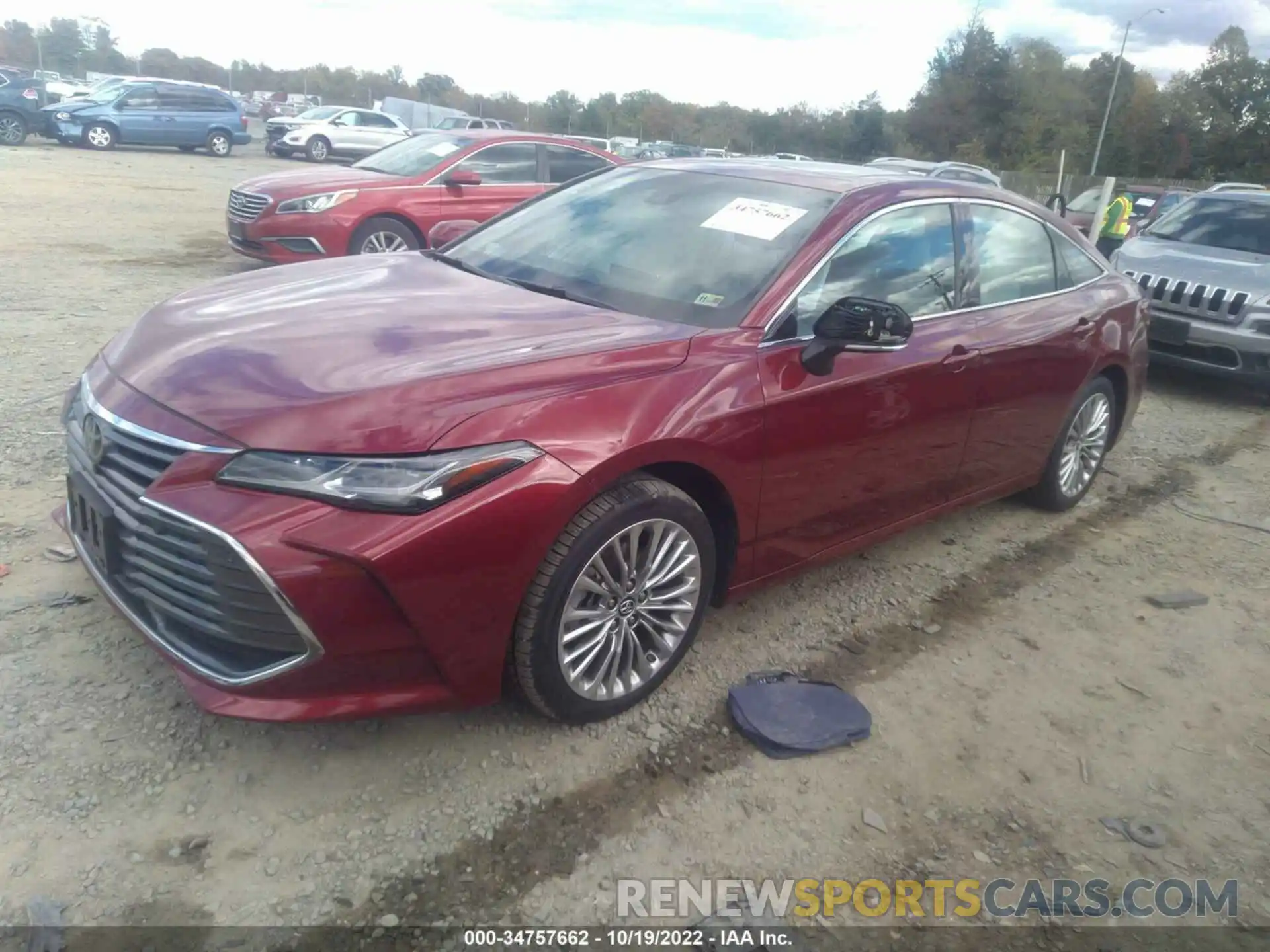 2 Фотография поврежденного автомобиля 4T1BZ1FB5KU013489 TOYOTA AVALON 2019