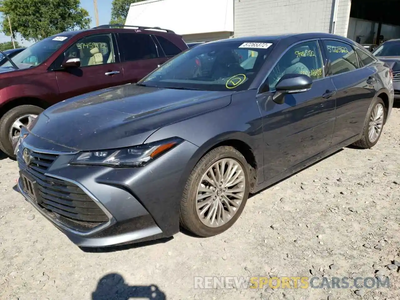 2 Photograph of a damaged car 4T1BZ1FB5KU015470 TOYOTA AVALON 2019