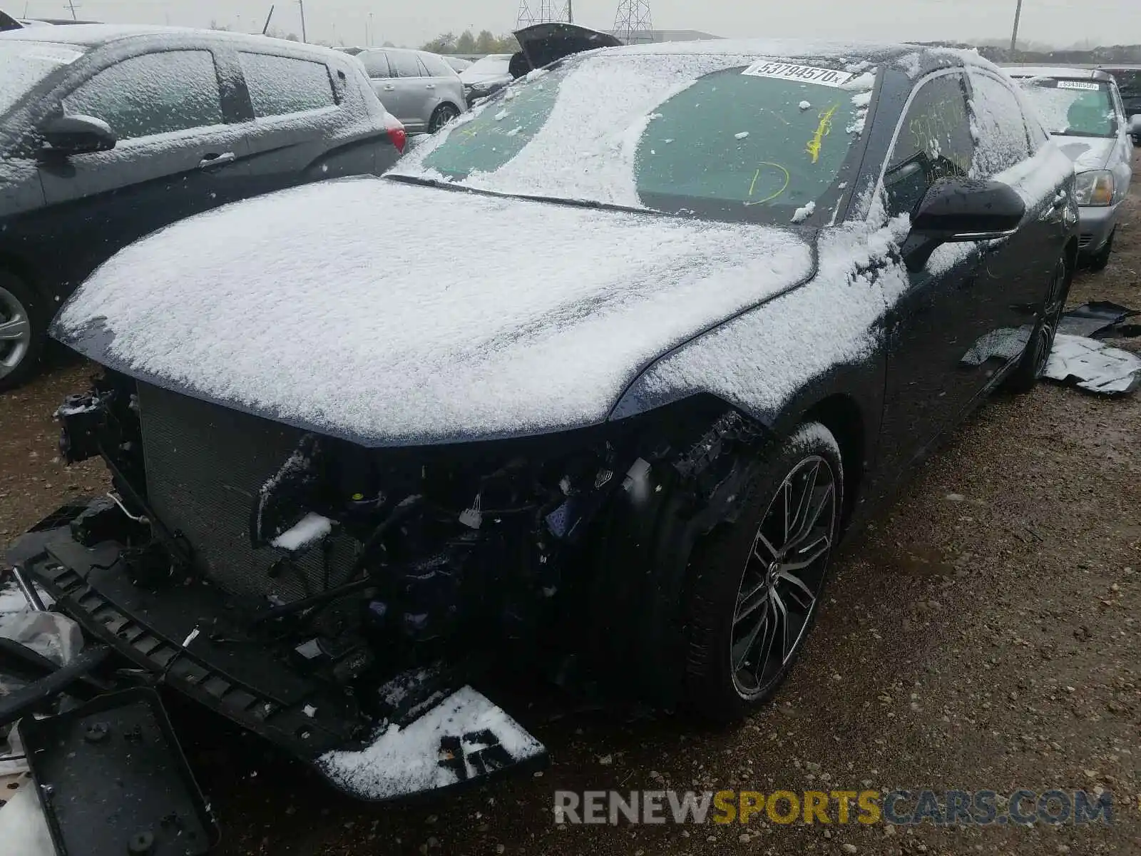 2 Photograph of a damaged car 4T1BZ1FB5KU017462 TOYOTA AVALON 2019