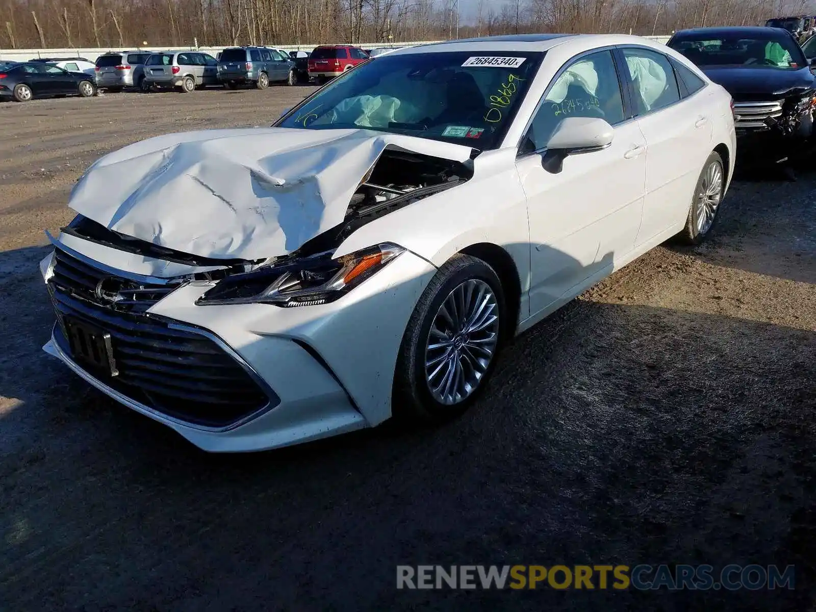 2 Photograph of a damaged car 4T1BZ1FB5KU021494 TOYOTA AVALON 2019