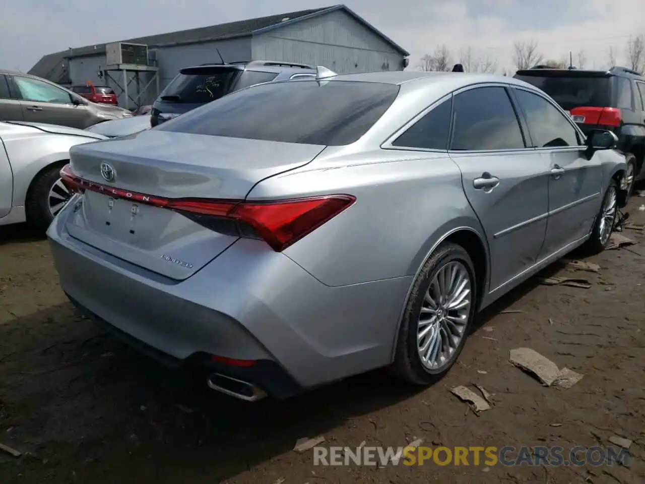 4 Фотография поврежденного автомобиля 4T1BZ1FB5KU025223 TOYOTA AVALON 2019