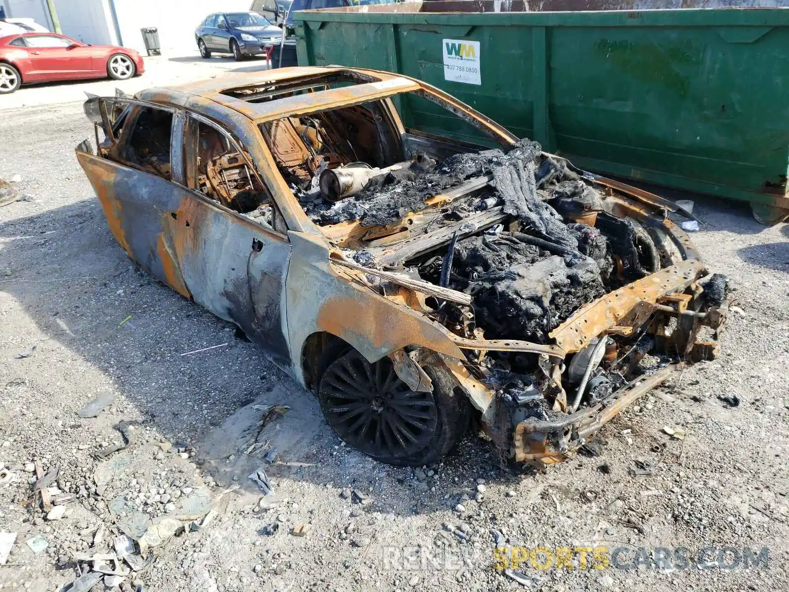 10 Photograph of a damaged car 4T1BZ1FB5KU026131 TOYOTA AVALON 2019