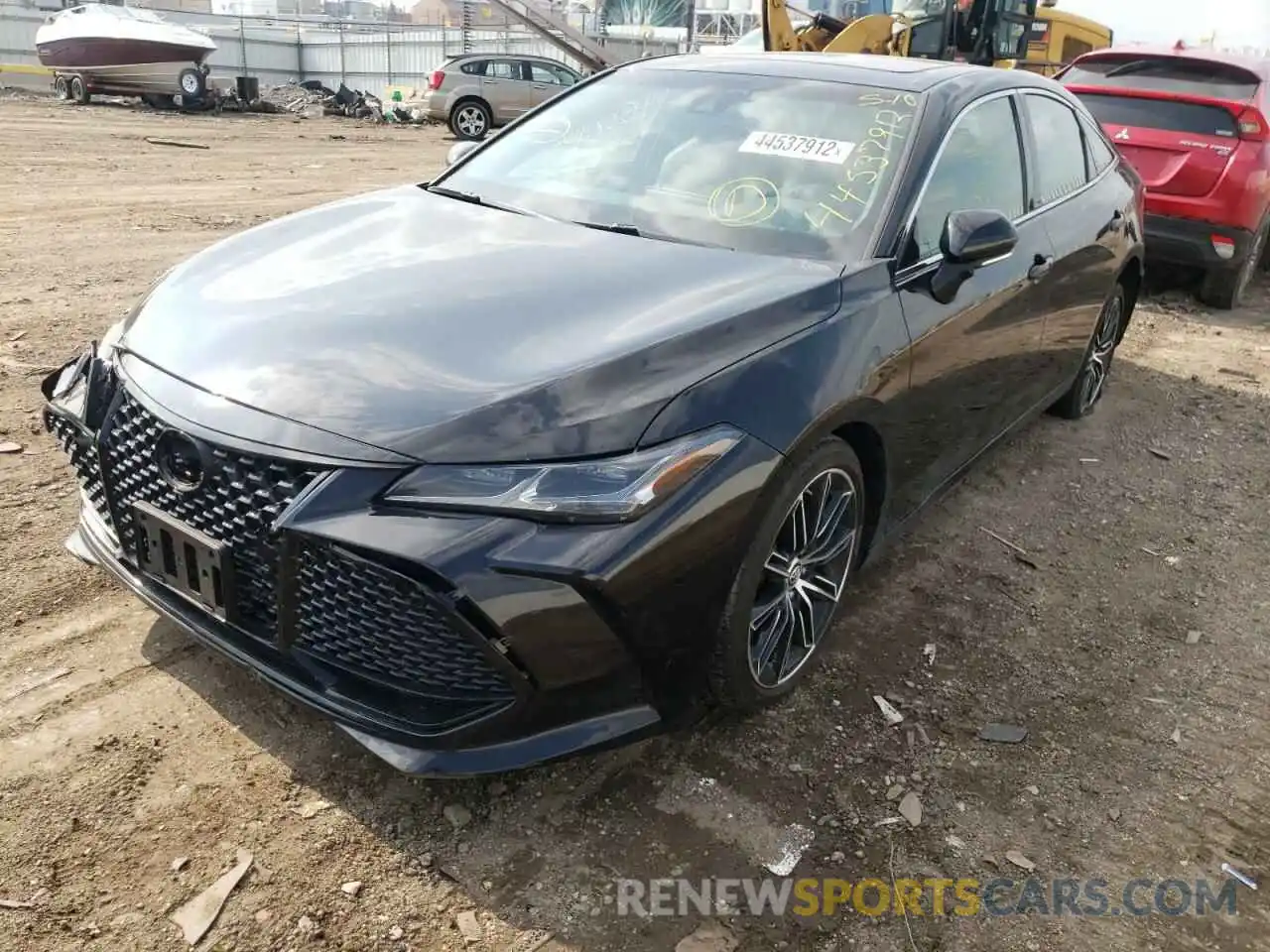 2 Photograph of a damaged car 4T1BZ1FB5KU027652 TOYOTA AVALON 2019