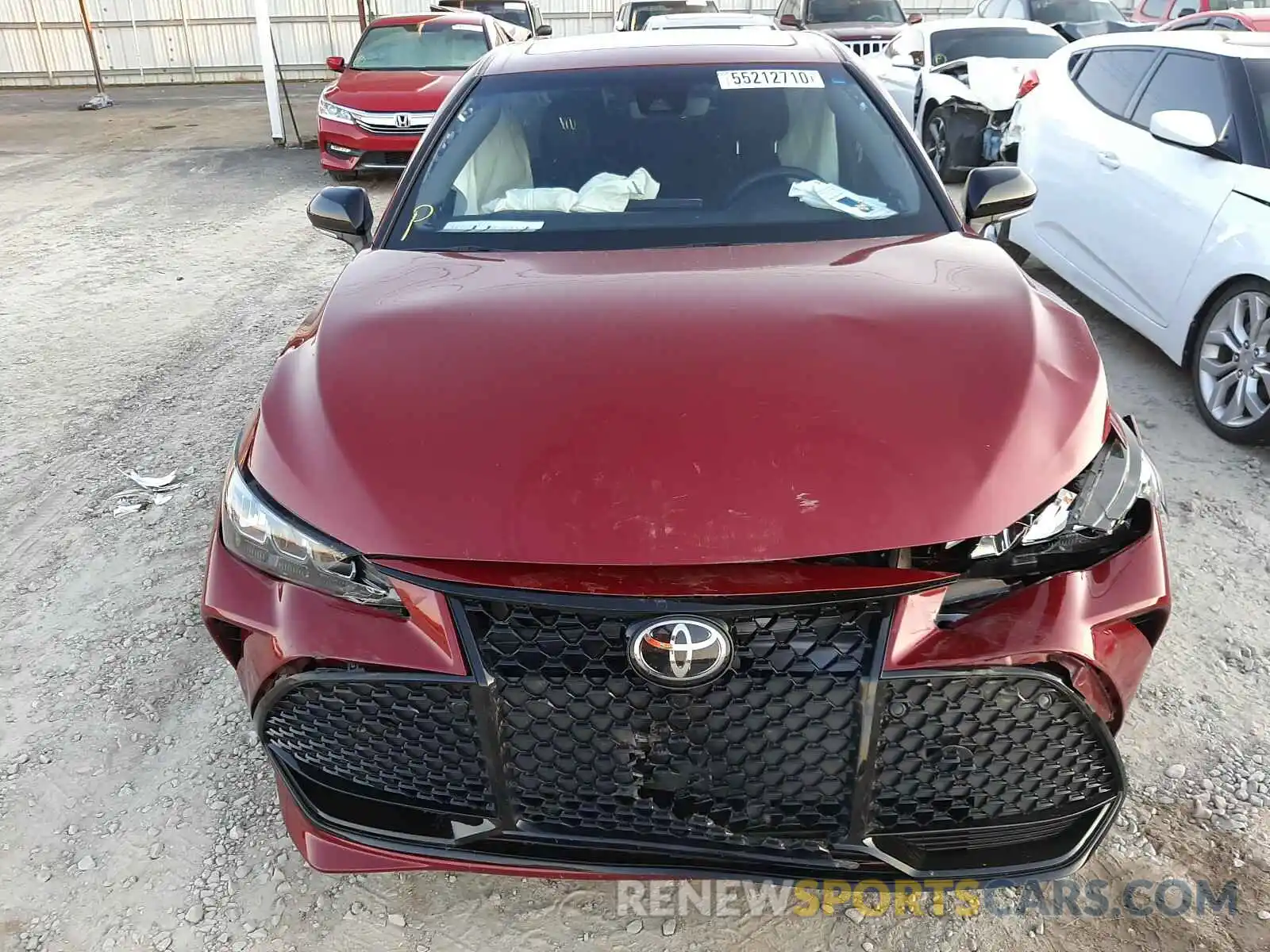 7 Photograph of a damaged car 4T1BZ1FB5KU033452 TOYOTA AVALON 2019