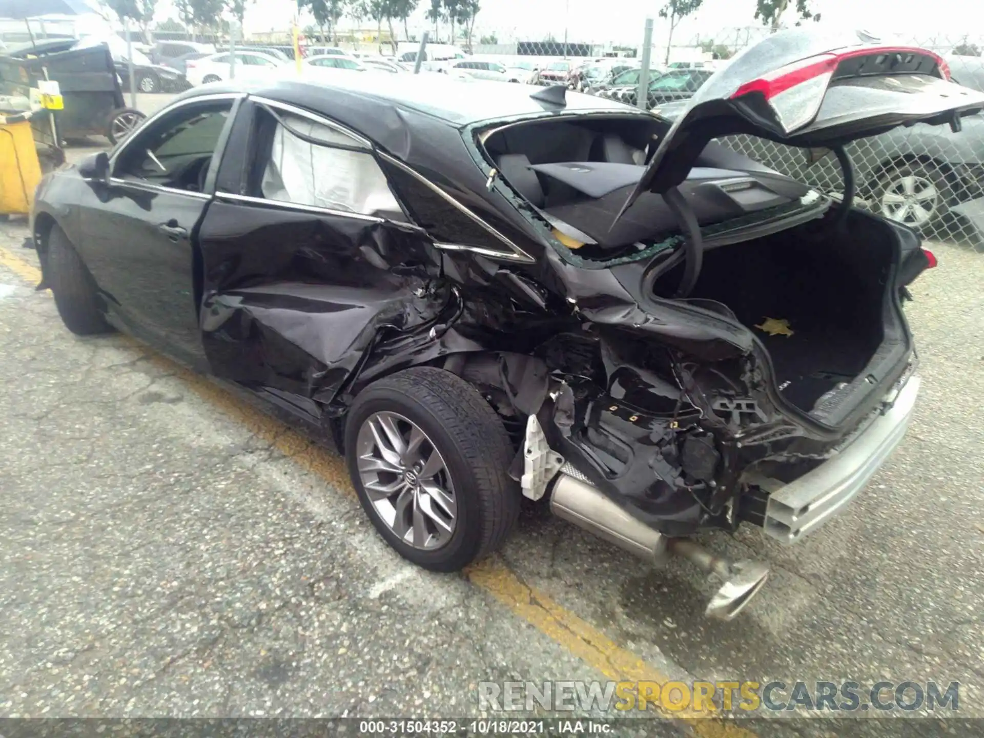 3 Photograph of a damaged car 4T1BZ1FB6KU001299 TOYOTA AVALON 2019