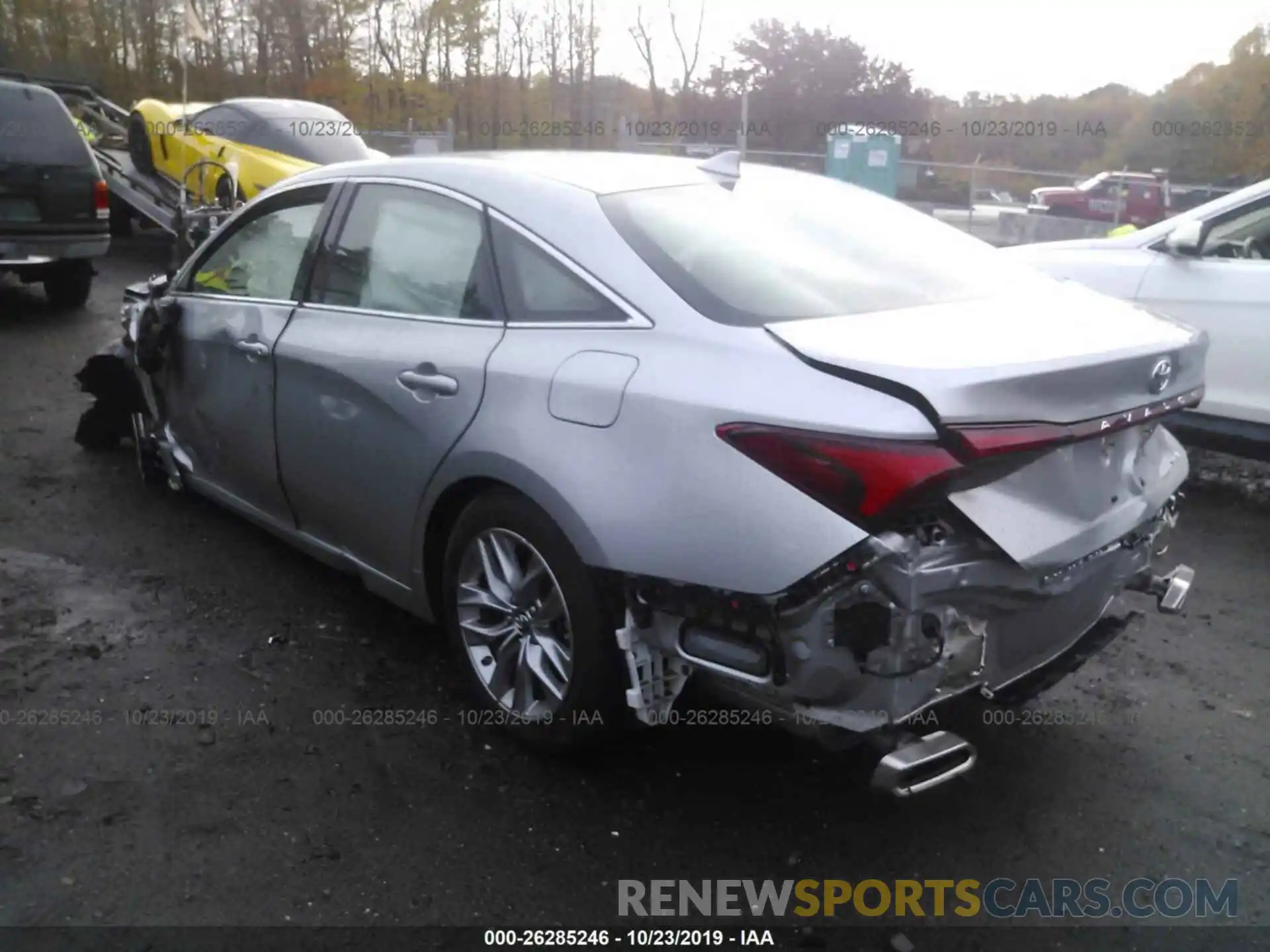 3 Photograph of a damaged car 4T1BZ1FB6KU004090 TOYOTA AVALON 2019