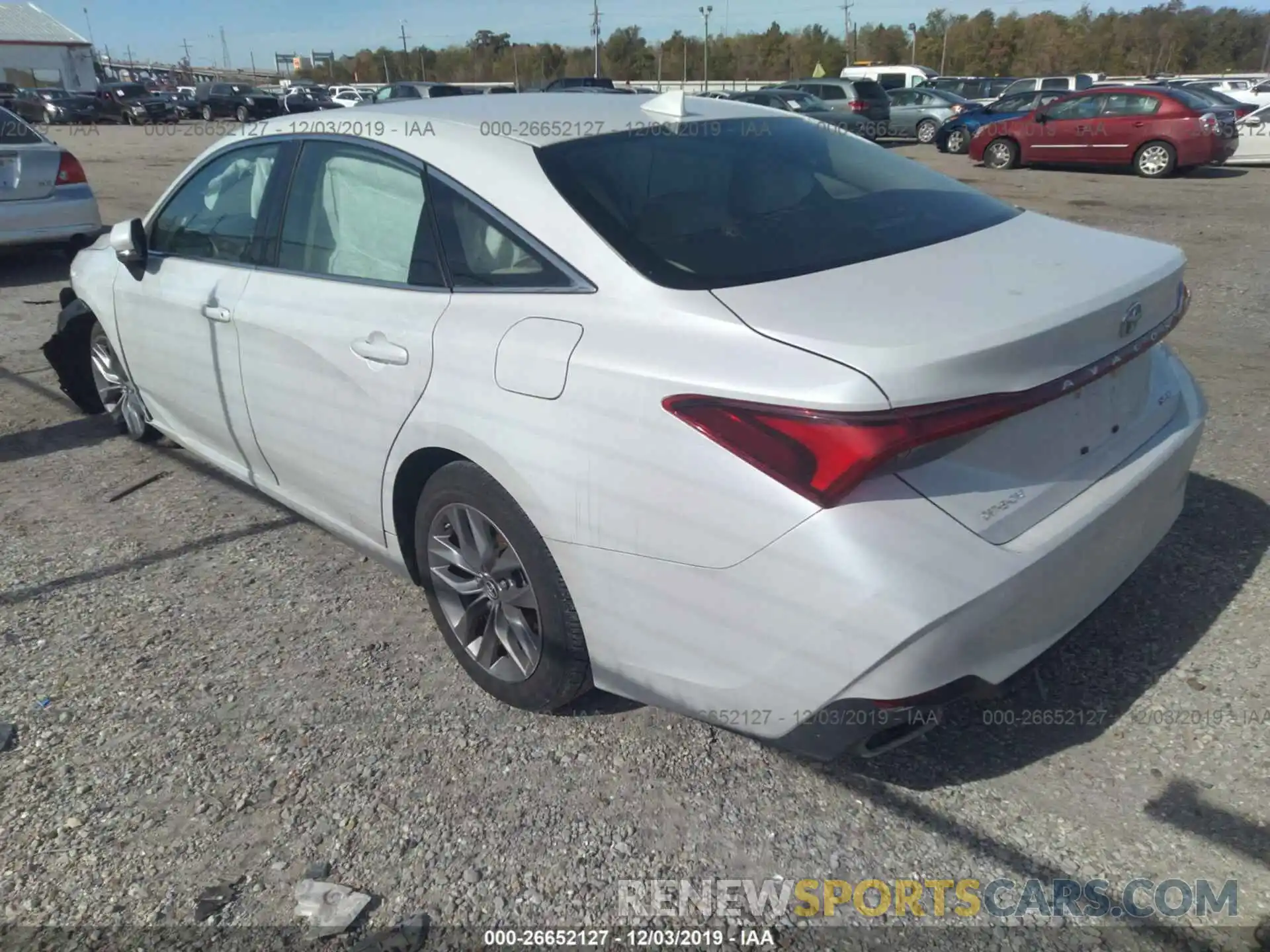 3 Photograph of a damaged car 4T1BZ1FB6KU006597 TOYOTA AVALON 2019