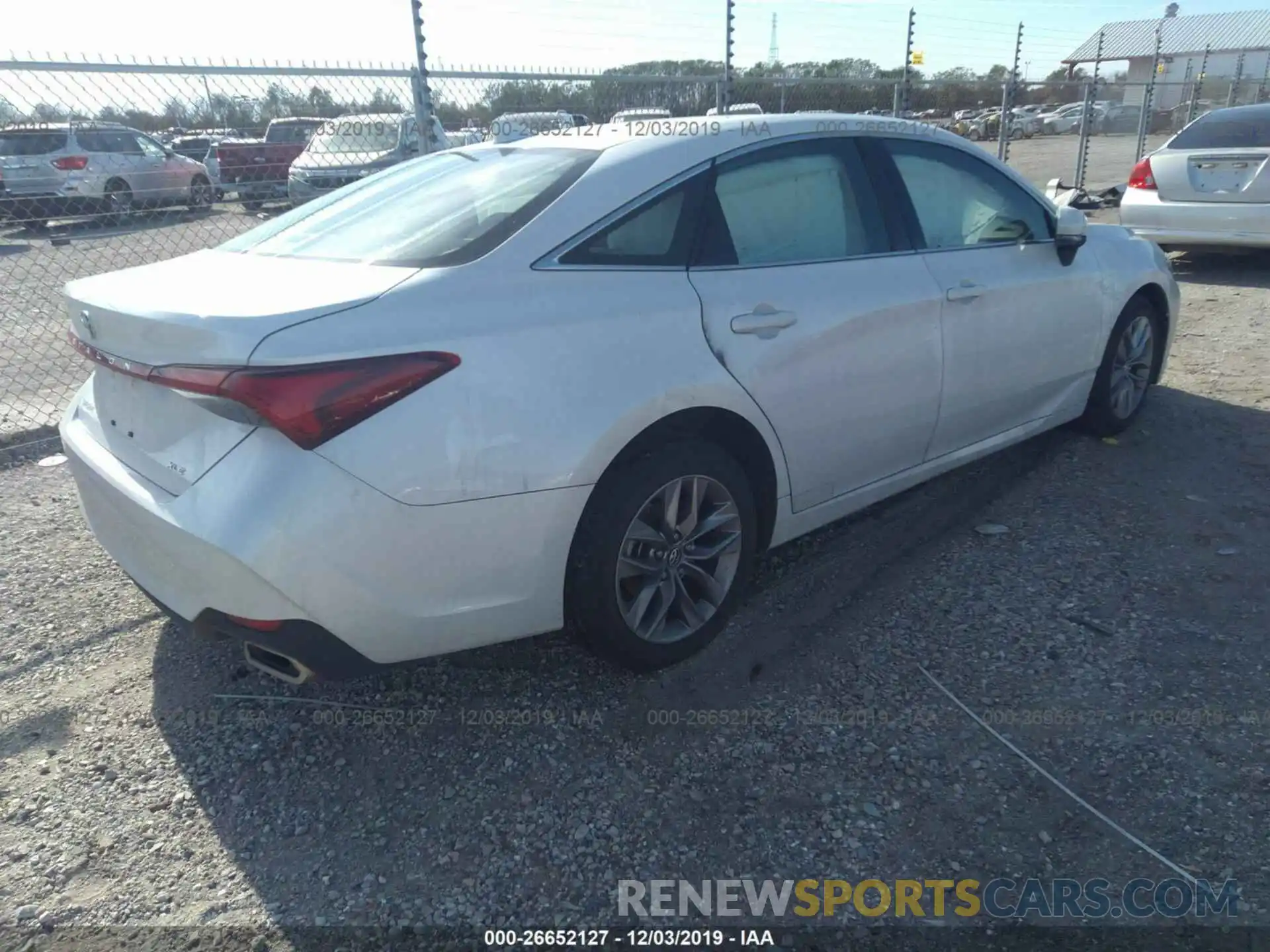 4 Photograph of a damaged car 4T1BZ1FB6KU006597 TOYOTA AVALON 2019