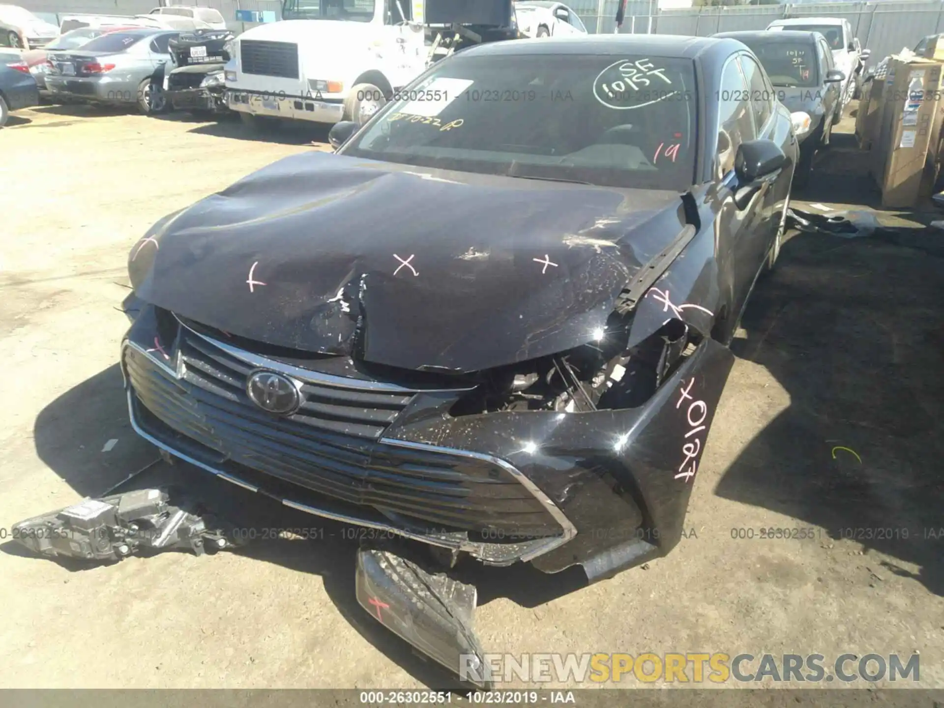 6 Photograph of a damaged car 4T1BZ1FB6KU007829 TOYOTA AVALON 2019