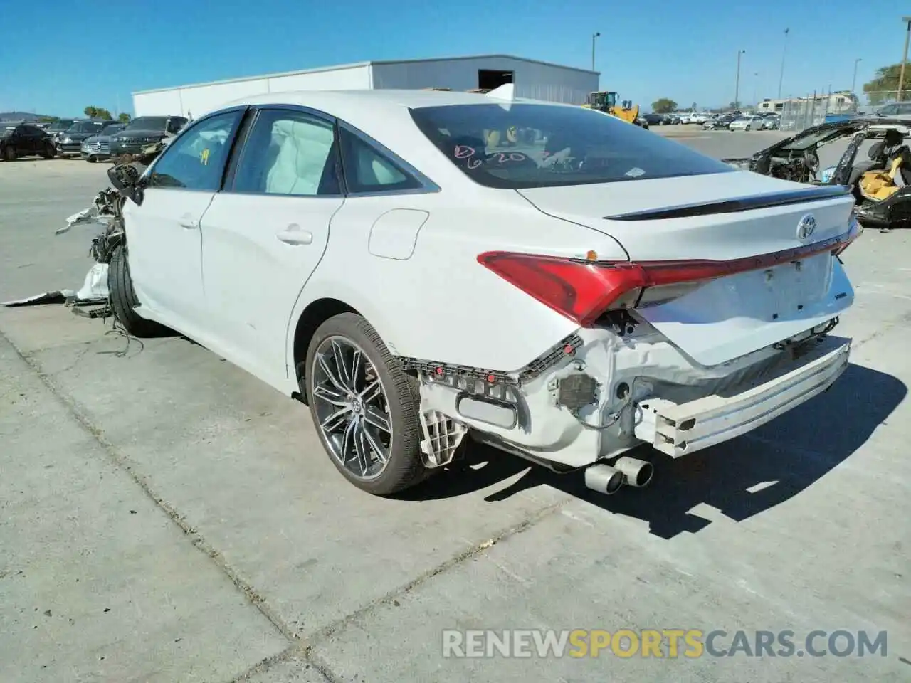 3 Photograph of a damaged car 4T1BZ1FB6KU012142 TOYOTA AVALON 2019