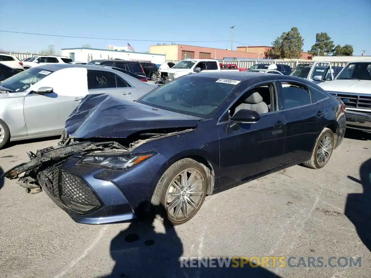 2 Photograph of a damaged car 4T1BZ1FB6KU013811 TOYOTA AVALON 2019