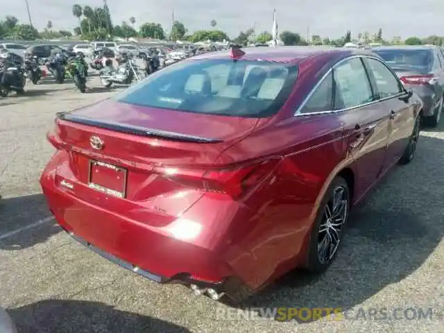 4 Photograph of a damaged car 4T1BZ1FB6KU015266 TOYOTA AVALON 2019