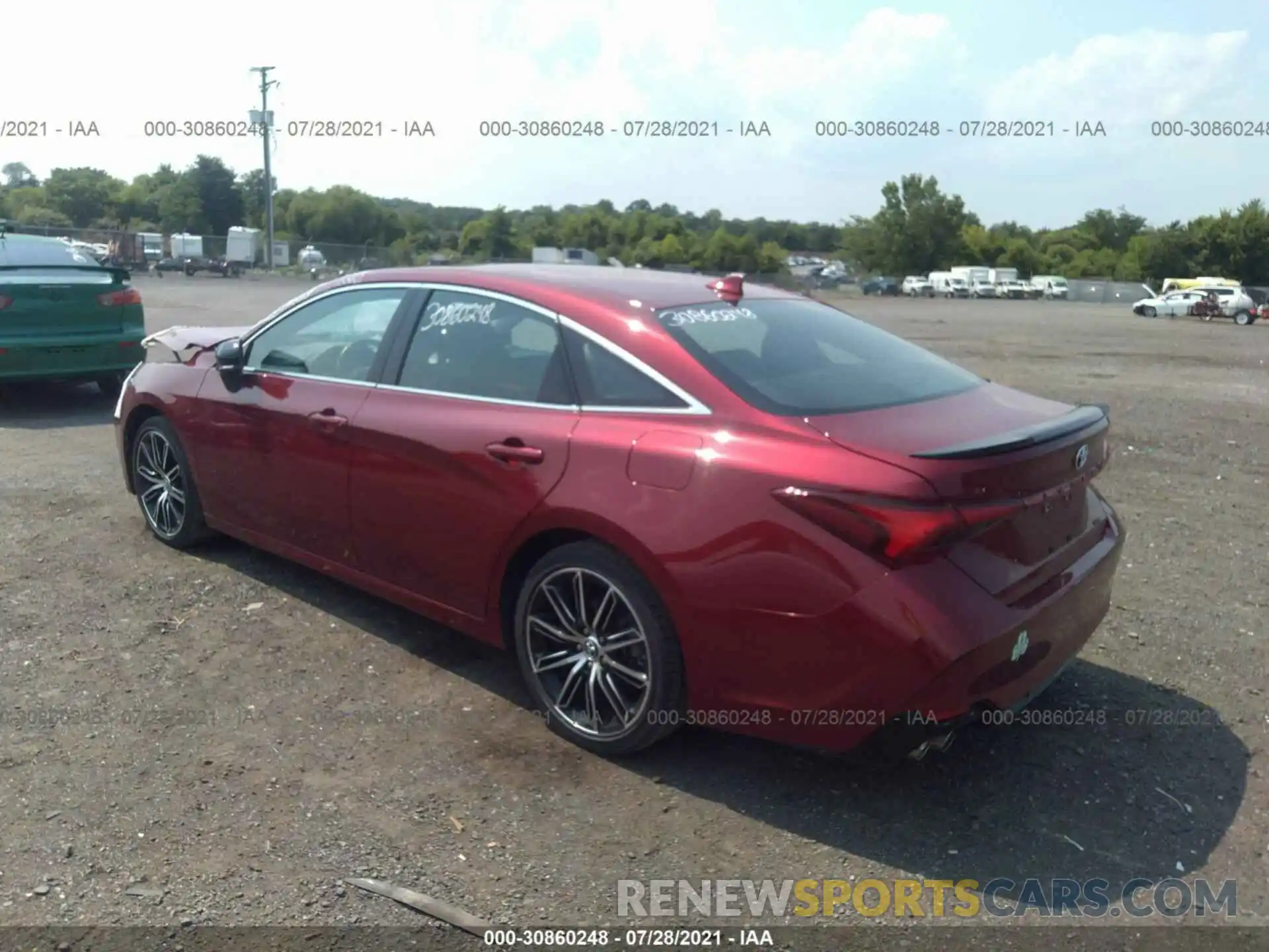 3 Photograph of a damaged car 4T1BZ1FB6KU018183 TOYOTA AVALON 2019