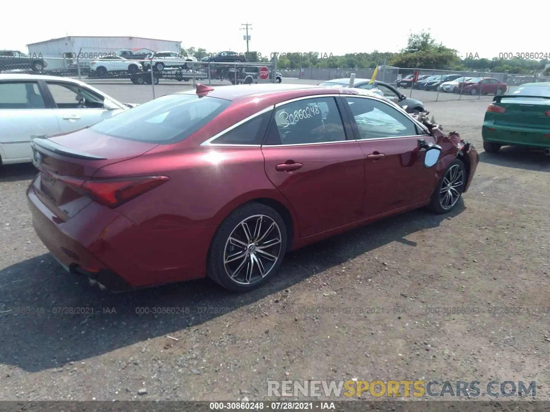 4 Photograph of a damaged car 4T1BZ1FB6KU018183 TOYOTA AVALON 2019