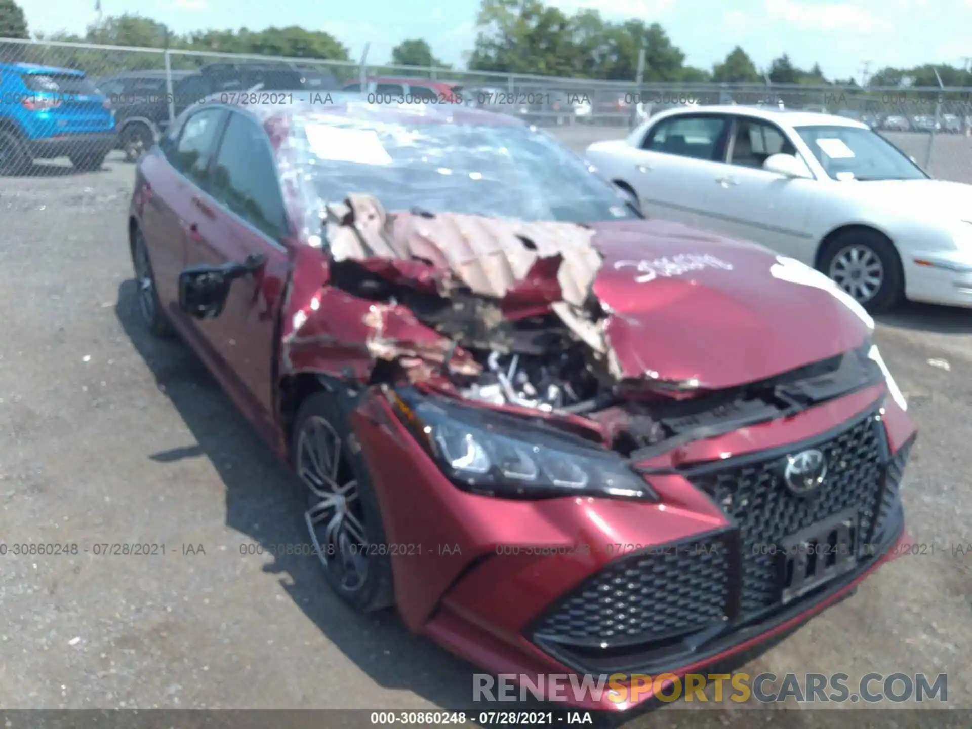 6 Photograph of a damaged car 4T1BZ1FB6KU018183 TOYOTA AVALON 2019