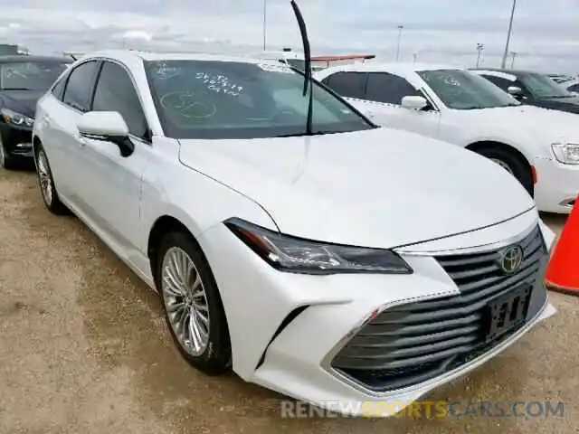 1 Photograph of a damaged car 4T1BZ1FB6KU020046 TOYOTA AVALON 2019