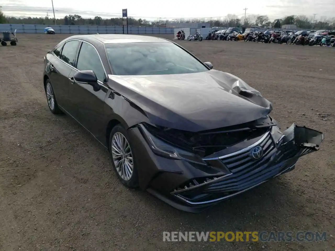 1 Photograph of a damaged car 4T1BZ1FB6KU022475 TOYOTA AVALON 2019