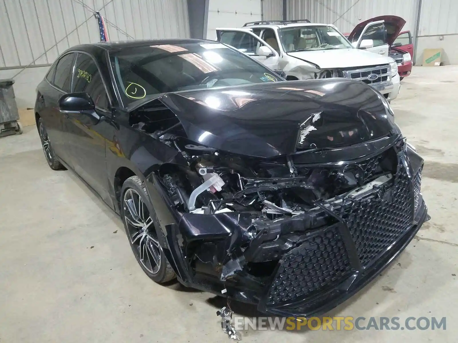 1 Photograph of a damaged car 4T1BZ1FB6KU023089 TOYOTA AVALON 2019