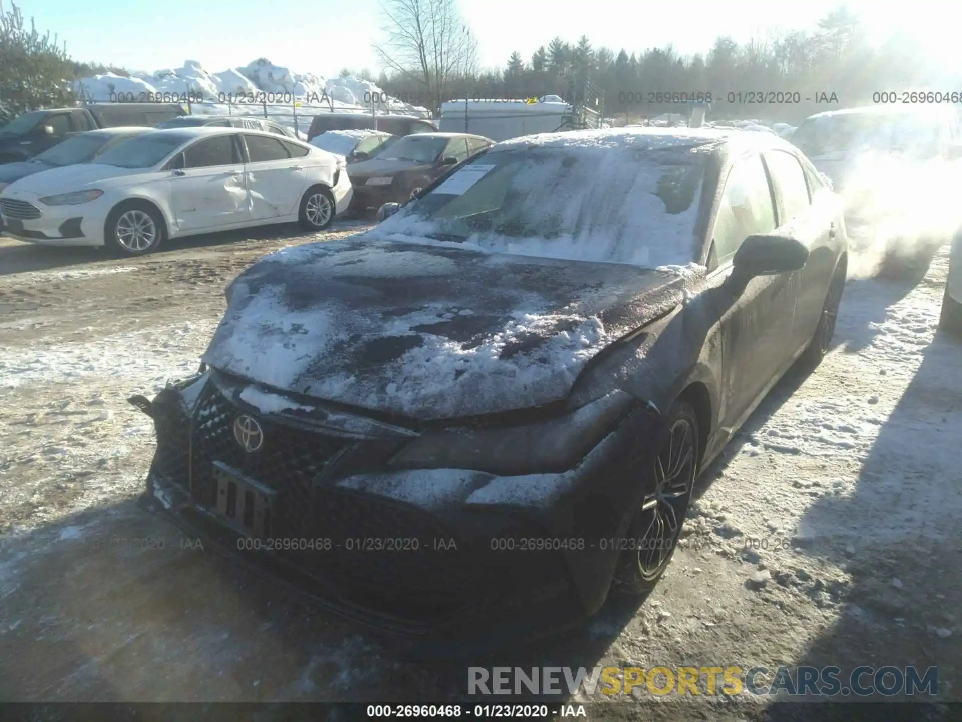 2 Photograph of a damaged car 4T1BZ1FB6KU032178 TOYOTA AVALON 2019