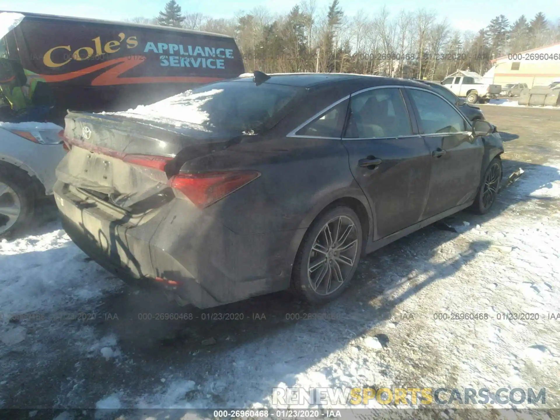 4 Фотография поврежденного автомобиля 4T1BZ1FB6KU032178 TOYOTA AVALON 2019