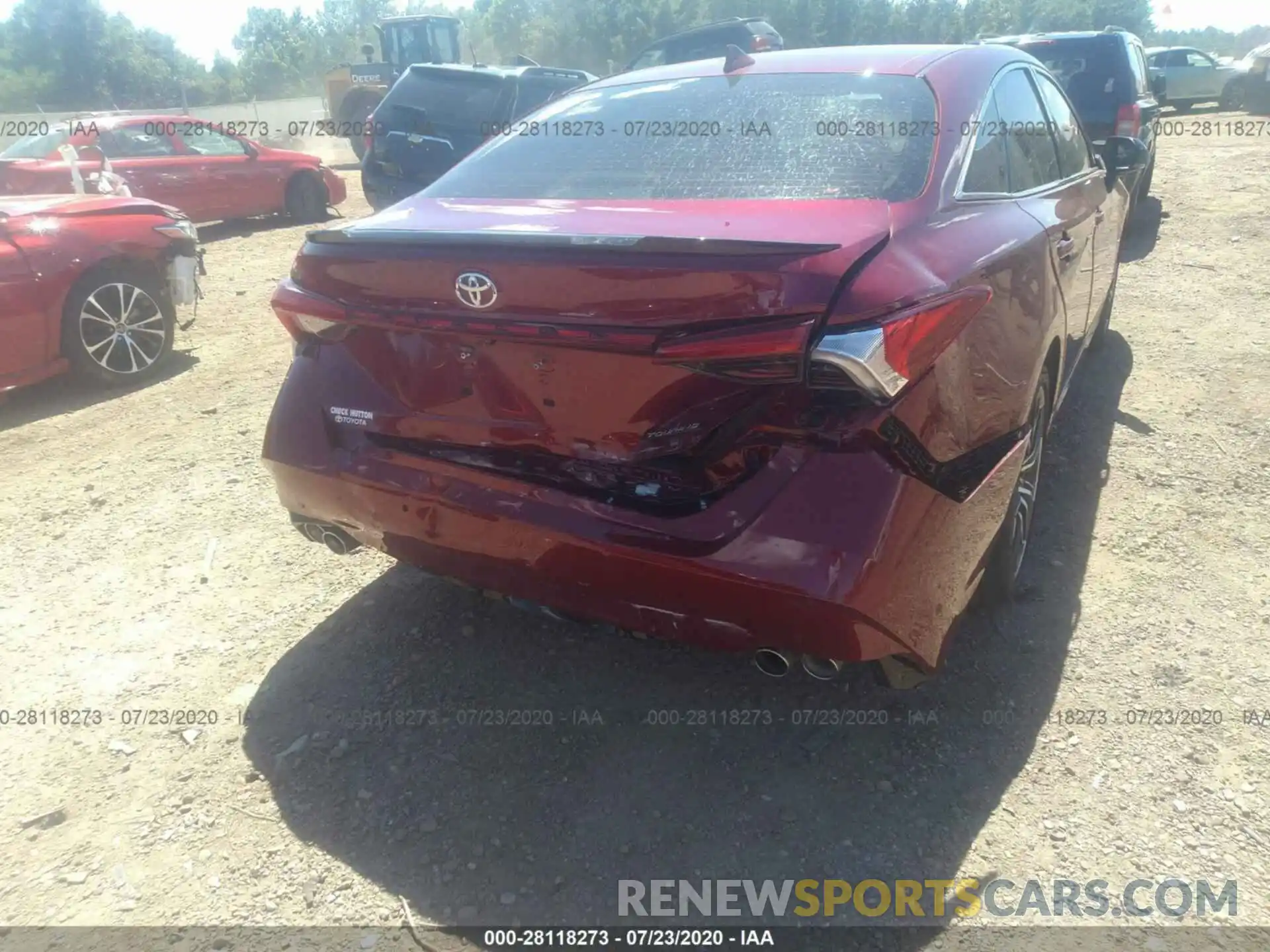 6 Photograph of a damaged car 4T1BZ1FB6KU034187 TOYOTA AVALON 2019