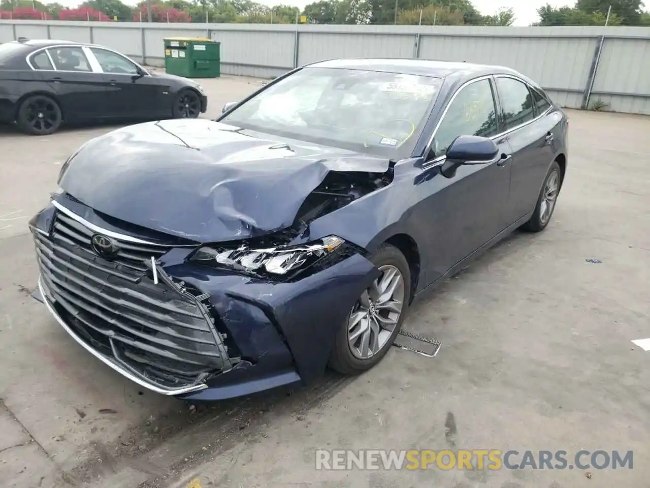 2 Фотография поврежденного автомобиля 4T1BZ1FB6KU035193 TOYOTA AVALON 2019