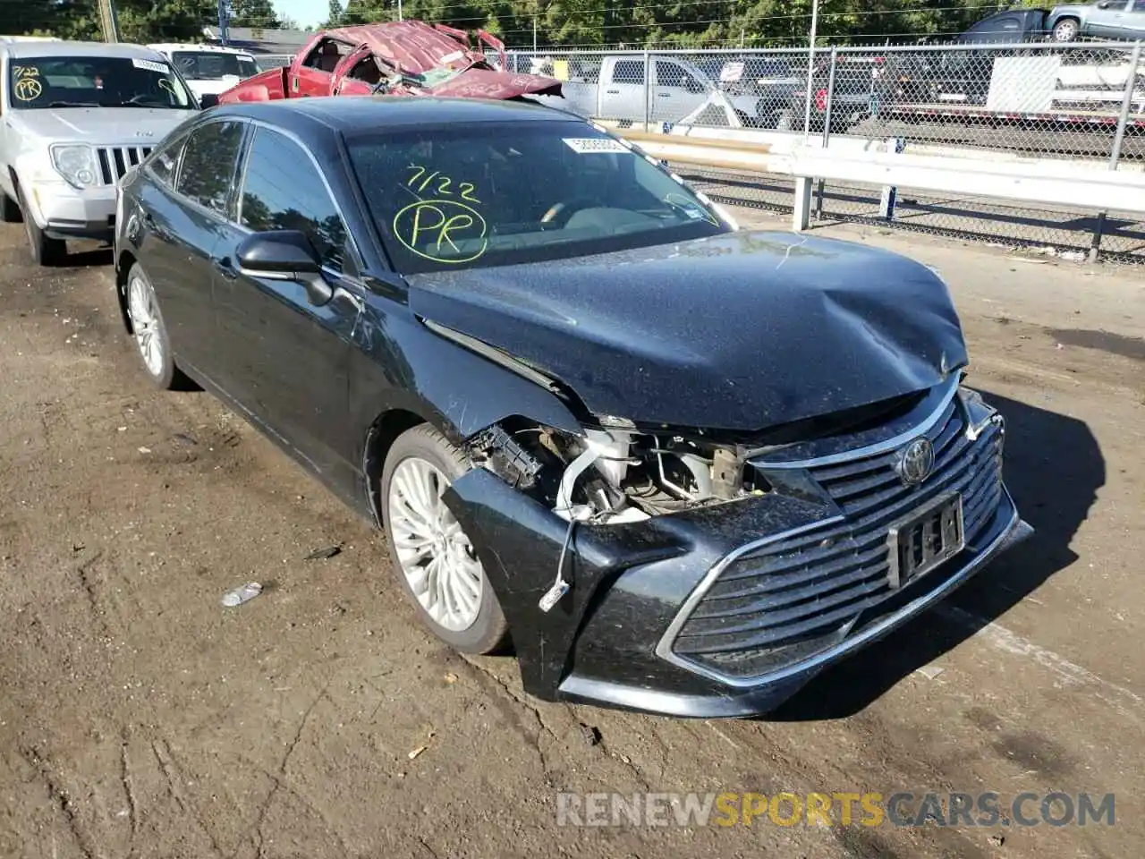 1 Photograph of a damaged car 4T1BZ1FB7KU003434 TOYOTA AVALON 2019