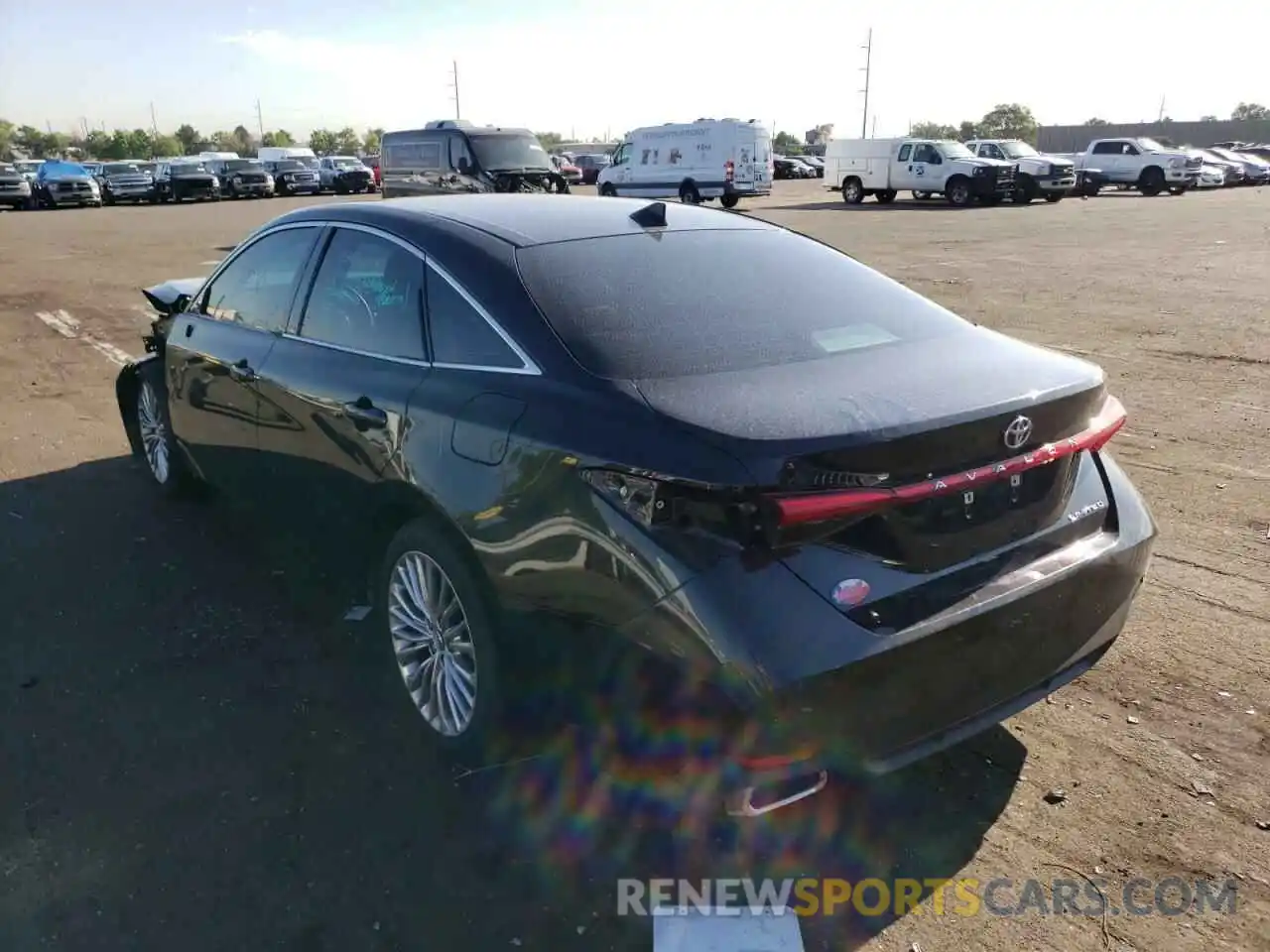 3 Photograph of a damaged car 4T1BZ1FB7KU003434 TOYOTA AVALON 2019