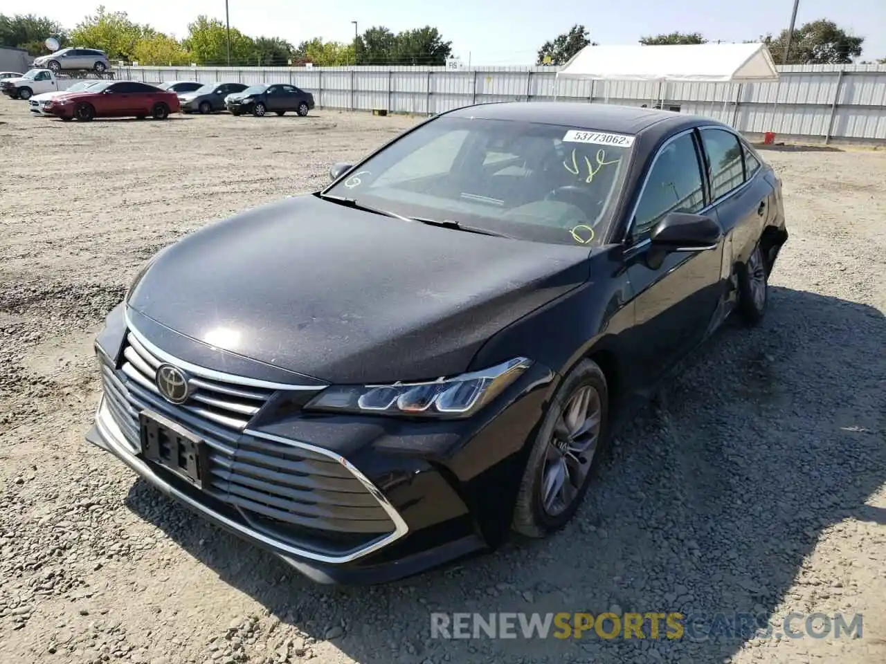 2 Photograph of a damaged car 4T1BZ1FB7KU004034 TOYOTA AVALON 2019