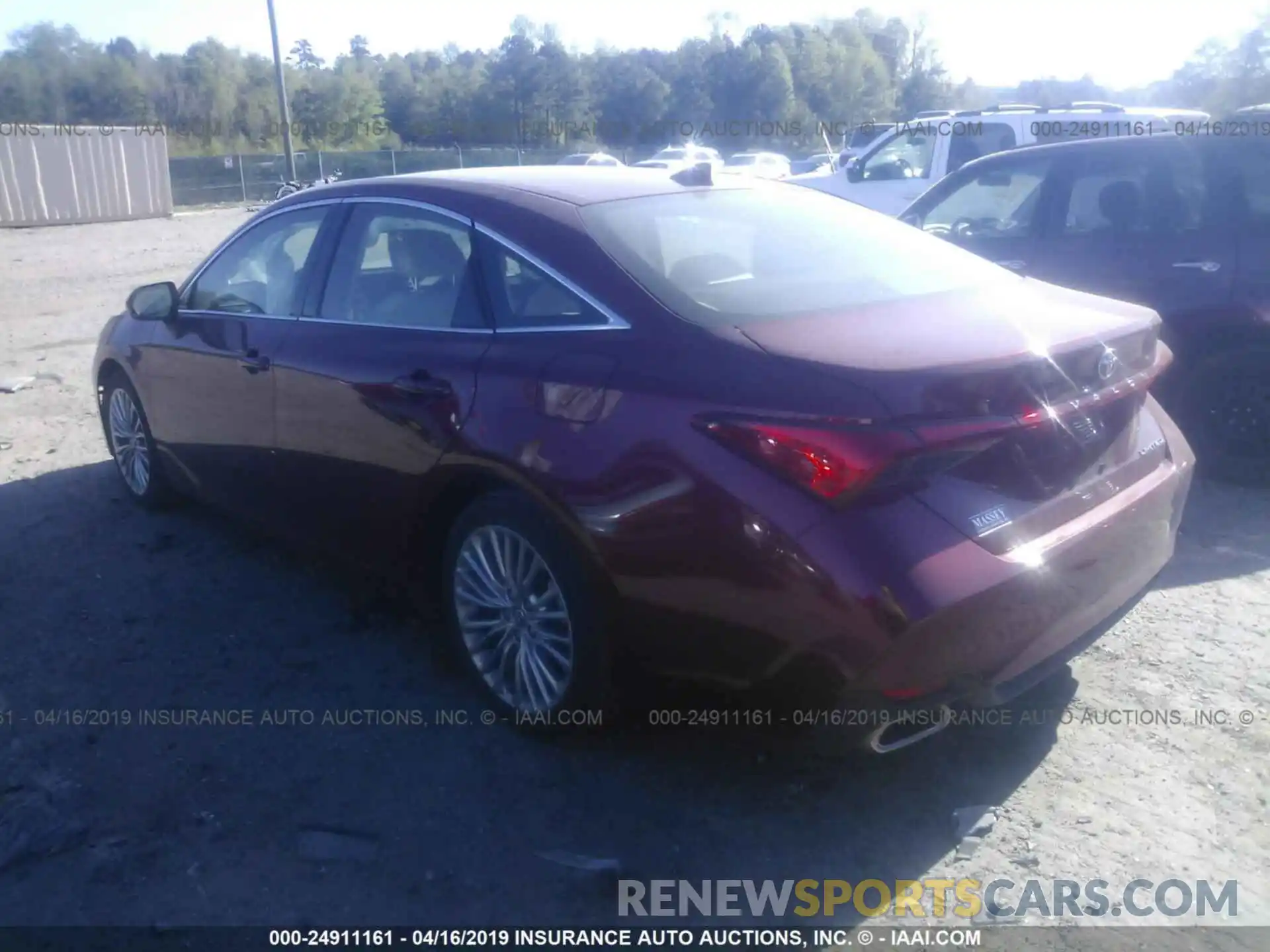 3 Photograph of a damaged car 4T1BZ1FB7KU004096 TOYOTA AVALON 2019