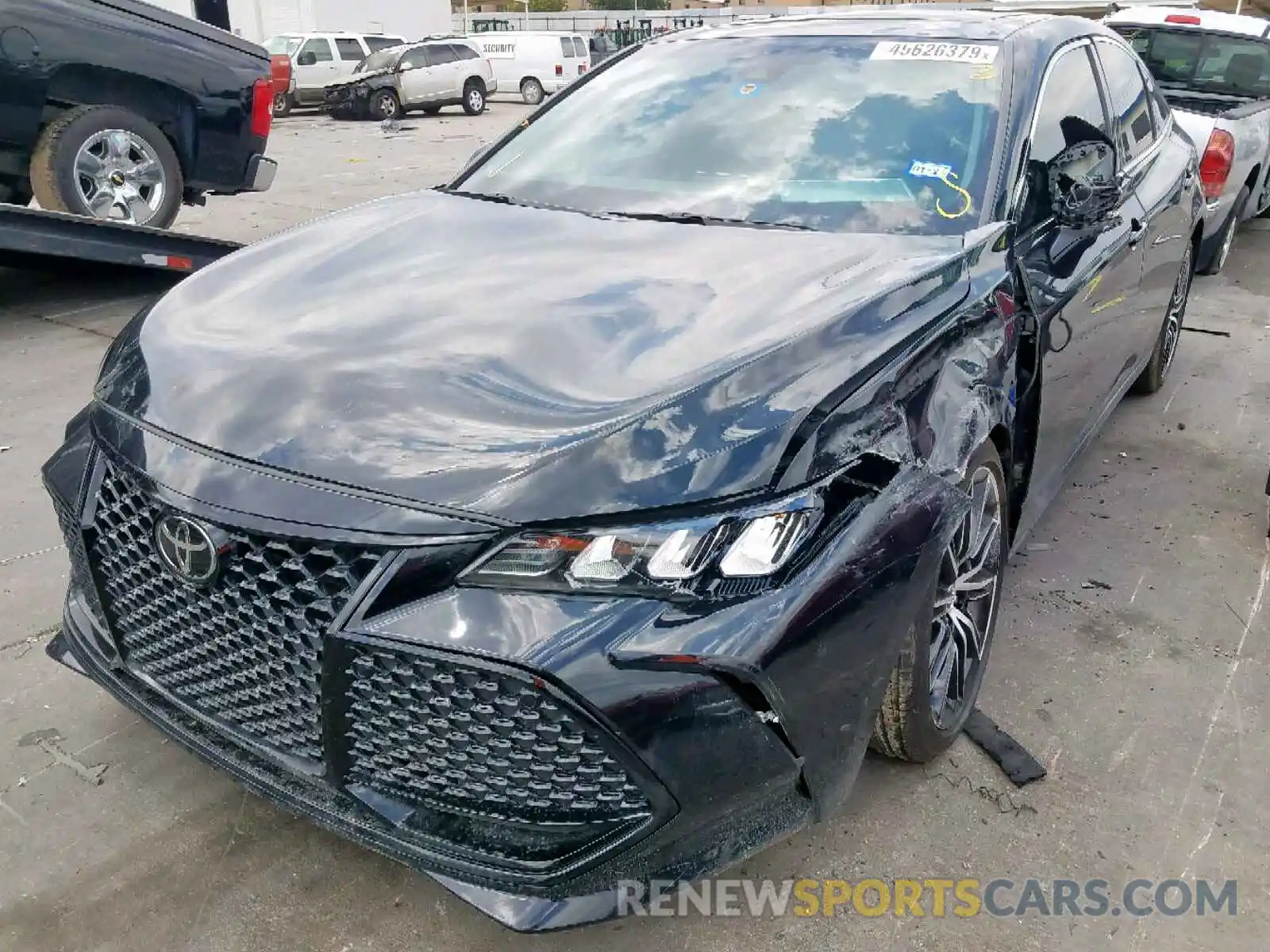 2 Photograph of a damaged car 4T1BZ1FB7KU004390 TOYOTA AVALON 2019