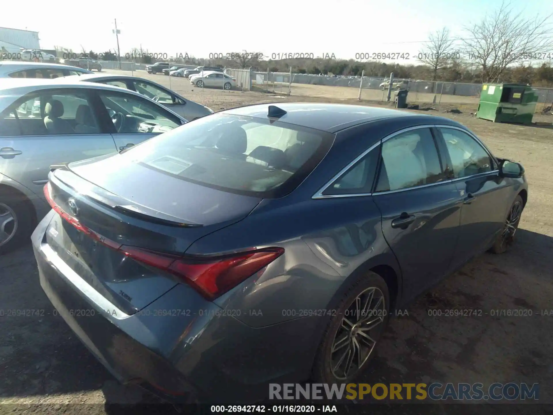 4 Photograph of a damaged car 4T1BZ1FB7KU006088 TOYOTA AVALON 2019