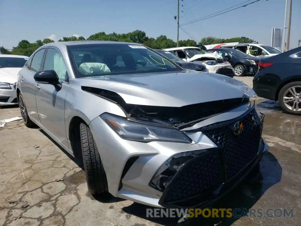 1 Photograph of a damaged car 4T1BZ1FB7KU006267 TOYOTA AVALON 2019